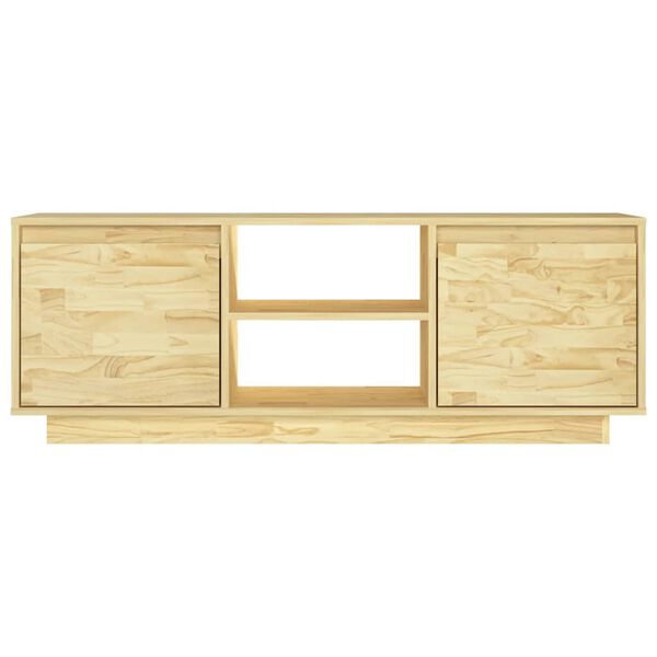 vidaXL Έπιπλο Τηλεόρασης 110 x 30 x 40 εκ. από Μασίφ Ξύλο Πεύκου