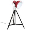 vidaXL Φωτιστικό Δαπέδου 25 W Αντικέ Κόκκινο 61x61x90/150 εκ. Ε27