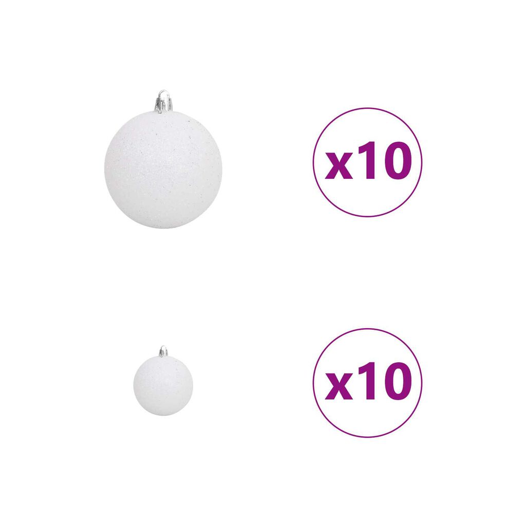 vidaXL Χριστουγεννιάτικο Δέντρο Πράσινο 180 εκ. PVC
