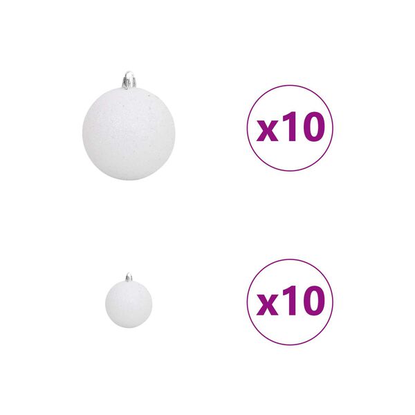 vidaXL Χριστουγεννιάτικο Δέντρο Πράσινο 180 εκ. PVC