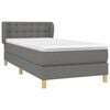 vidaXL &Kappa;&rho;&epsilon;&beta;ά&tau;&iota; Boxspring &mu;&epsilon; &Sigma;&tau;&rho;ώ&mu;&alpha; &Sigma;&kappa;&omicron;ύ&rho;&omicron; &Gamma;&kappa;&rho;&iota; 90x190 &epsilon;&kappa;. &Upsilon;&phi;&alpha;&sigma;&mu;ά&tau;&iota;&nu;&omicron;
