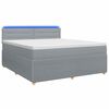 vidaXL &Kappa;&rho;&epsilon;&beta;ά&tau;&iota; box spring &mu;&epsilon; &sigma;&tau;&rho;ώ&mu;&alpha; &Alpha;&nu;&omicron;&iota;&chi;&tau;ό &gamma;&kappa;&rho;&iota; 160 x 200 cm Ύ&phi;&alpha;&sigma;&mu;&alpha;
