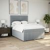 vidaXL &Kappa;&rho;&epsilon;&beta;ά&tau;&iota; Boxspring &mu;&epsilon; &Sigma;&tau;&rho;ώ&mu;&alpha; &Alpha;&nu;. &Pi;&rho;ά&sigma;&iota;&nu;&omicron; 160x200&epsilon;&kappa; &Upsilon;&phi;&alpha;&sigma;&mu;ά&tau;&iota;&nu;&omicron;