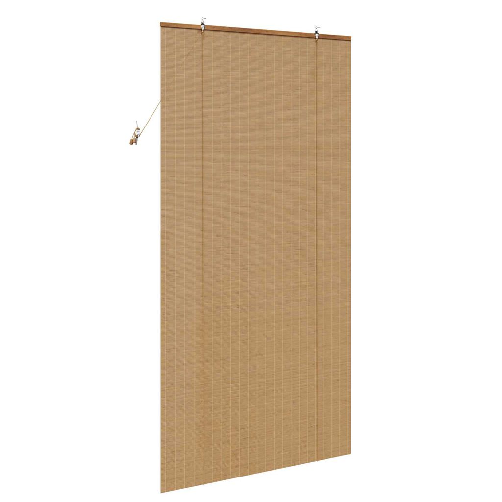 vidaXL Ρολά και Σκίες Παραθύρων Ανοιχτό καφέ 120 x 220 cm Μπαμπού