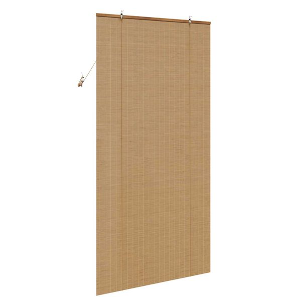 vidaXL Ρολά και Σκίες Παραθύρων Ανοιχτό καφέ 120 x 220 cm Μπαμπού