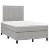 vidaXL &Kappa;&rho;&epsilon;&beta;ά&tau;&iota; Boxspring &mu;&epsilon; &Sigma;&tau;&rho;ώ&mu;&alpha; & LED &Alpha;&nu;.&Gamma;&kappa;&rho;&iota; 120x190&epsilon;&kappa;. &Upsilon;&phi;&alpha;&sigma;&mu;ά&tau;&iota;&nu;&omicron;