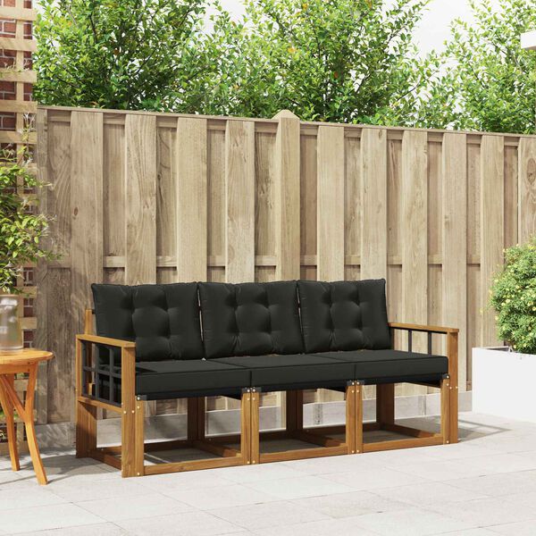 vidaXL &Sigma;&epsilon;&iota;&rho;ά &Kappa;&alpha;&nu;&alpha;&pi;έ &Epsilon;&xi;&omega;&tau;&epsilon;&rho;&iota;&kappa;&omicron;ύ &mu;&epsilon; &mu;&alpha;&xi;&iota;&lambda;ά&rho;&iota; 3 pcs &Phi;&upsilon;&sigma;&iota;&kappa;ό &kappa;&alpha;&iota; &Mu;&alpha;ύ&rho;&omicron;