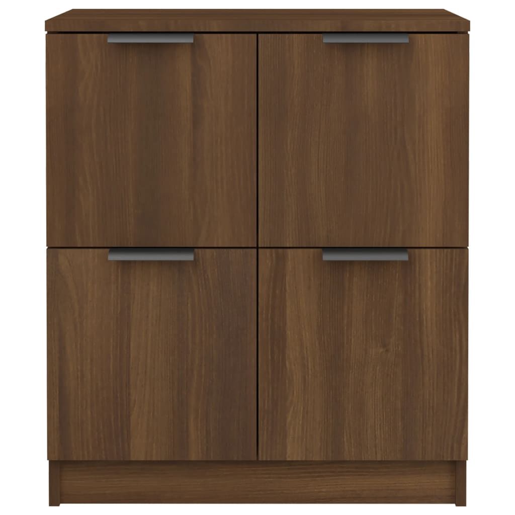 vidaXL Μπουφές Καφέ Δρυς 60 x 30 x 70 εκ. από Επεξεργασμένο Ξύλο