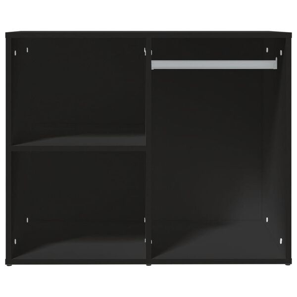 vidaXL Ντουλάπι Μαύρο 80 x 40 x 65 εκ.από Επεξεργασμένο Ξύλο
