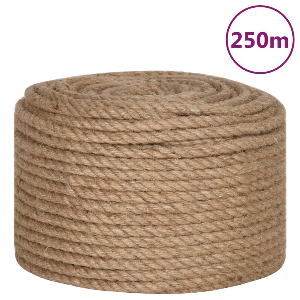 vidaXL Σχοινί 14 χιλ. / 250 μ. από 100% Γιούτα