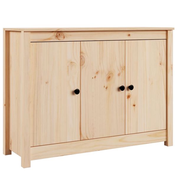 vidaXL Ντουλάπι 100 x 35 x 74 εκ. από Μασίφ Ξύλο Πεύκου