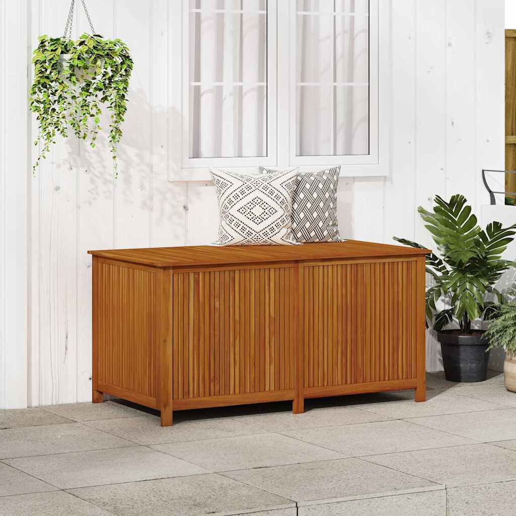 vidaXL Μπαούλο Αποθήκευσης Κήπου 150x80x75 εκ. από Μασίφ Ξύλο Ακακίας