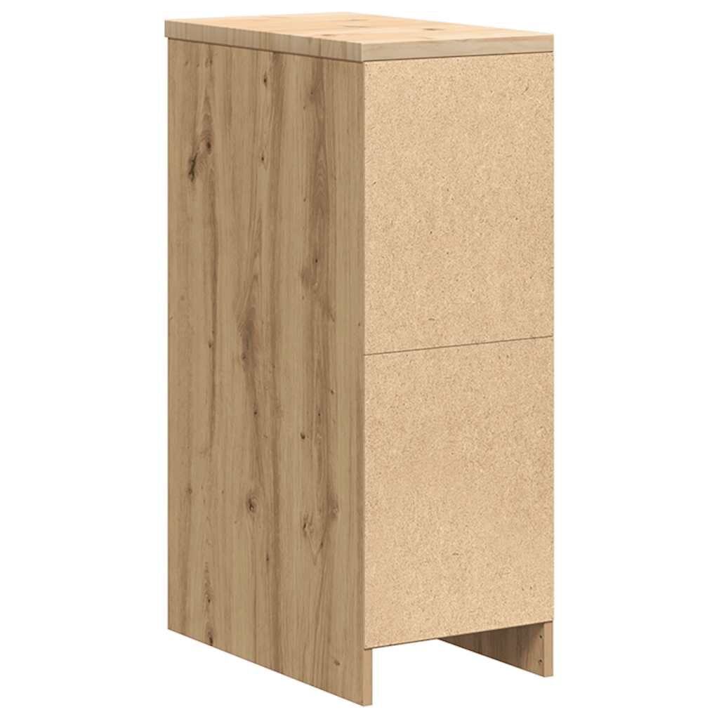 vidaXL ντουλάπι αποθήκευσης γκαράζ 30x51x85 εκ μασίφ ξύλο πεύκο