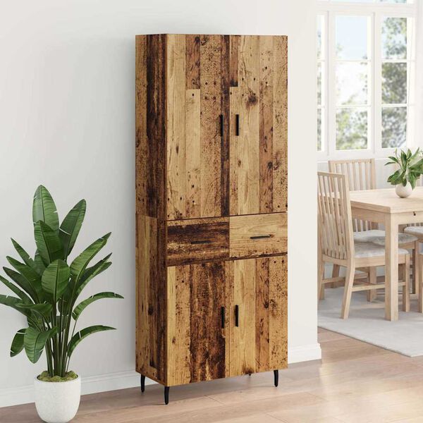 vidaXL Highboard &mu;&epsilon; &sigma;&upsilon;&rho;&tau;ά&rho;&iota; 2 pcs &Pi;&alpha;&lambda;&iota;ό &Xi;ύ&lambda;&omicron; &Sigma;ύ&nu;&theta;&epsilon;&tau;&omicron; &Xi;ύ&lambda;&omicron; &kappa;&alpha;&iota; &Gamma;&upsilon;&alpha;&lambda;ί