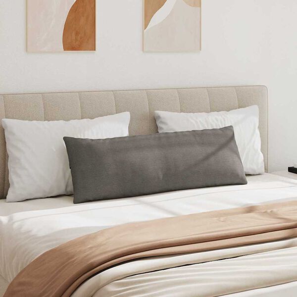 vidaXL Μαξιλάρι Καναπέ 2 pcs Ανοιχτό γκρι 120 x 40 cm