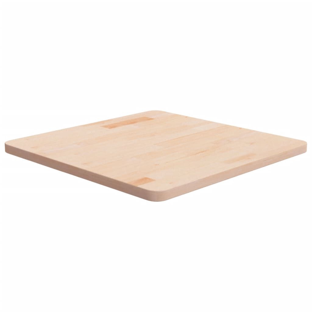 vidaXL Επιφάνεια Τραπεζιού Τετράγωνη 60x60x2,5 εκ. Μασίφ Ξύλο Δρυς