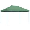 vidaXL Τέντα Εκδηλώσεων Πτυσσόμενη Pop-Up Πράσινο 440x292x315 εκ.