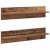 vidaXL &Rho;ά&phi;&iota; &Tau;&omicron;ί&chi;&omicron;&upsilon; &mu;&epsilon; &rho;ά&phi;&iota; 2 pcs &Pi;&alpha;&lambda;&iota;ό &Xi;ύ&lambda;&omicron; 80 x 11,5 x 18 &epsilon;&kappa;