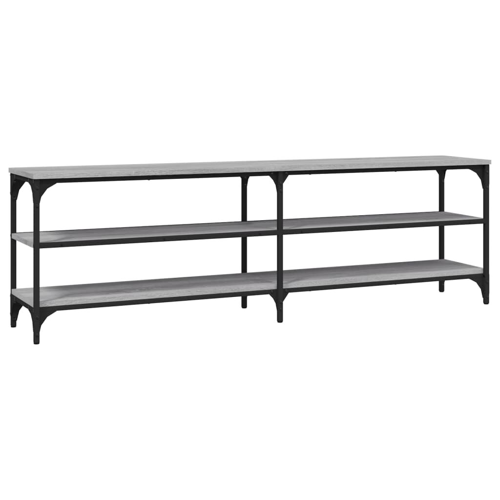 vidaXL Έπιπλο Τηλεόρασης Γκρι Sonoma 160x30x50 εκ. από Επεξεργ. Ξύλο