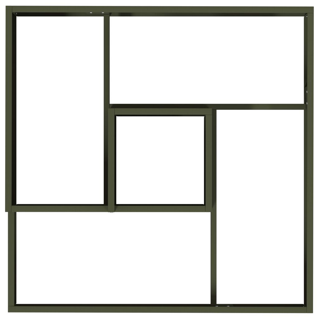 vidaXL Γλάστρα Ελαιόχρωμου 80x80x50 cm