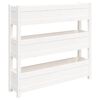 vidaXL &Zeta;&alpha;&rho;&nu;&tau;&iota;&nu;&iota;έ&rho;&alpha; 112x25x104,5 &epsilon;&kappa;. &Lambda;&epsilon;&upsilon;&kappa;ό &alpha;&pi;ό &Xi;ύ&lambda;&omicron; &Pi;&epsilon;ύ&kappa;&omicron;&upsilon;