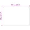 vidaXL &Pi;ί&sigma;&omega; &Pi;ά&nu;&epsilon;&lambda; &Kappa;&omicron;&upsilon;&zeta;ί&nu;&alpha;&sigmaf; 2 pcs &Lambda;&epsilon;&upsilon;&kappa;ό 100 x 50 cm &sigma;&kappa;&lambda;&eta;&rho;&upsilon;&mu;έ&nu;&omicron; &gamma;&upsilon;&alpha;&lambda;ί