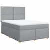 vidaXL &Kappa;&rho;&epsilon;&beta;ά&tau;&iota; Boxspring &mu;&epsilon; &Sigma;&tau;&rho;ώ&mu;&alpha; &Alpha;&nu;. &Pi;&rho;ά&sigma;&iota;&nu;&omicron; 160x200&epsilon;&kappa; &Upsilon;&phi;&alpha;&sigma;&mu;ά&tau;&iota;&nu;&omicron;