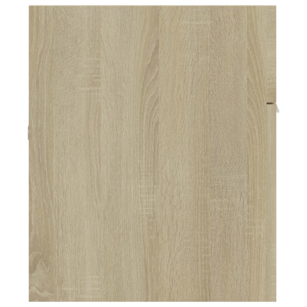 vidaXL Ντουλάπι Νιπτήρα Sonoma Δρυς 100 x 38,5 x 46 εκ από Επεξ. Ξύλο