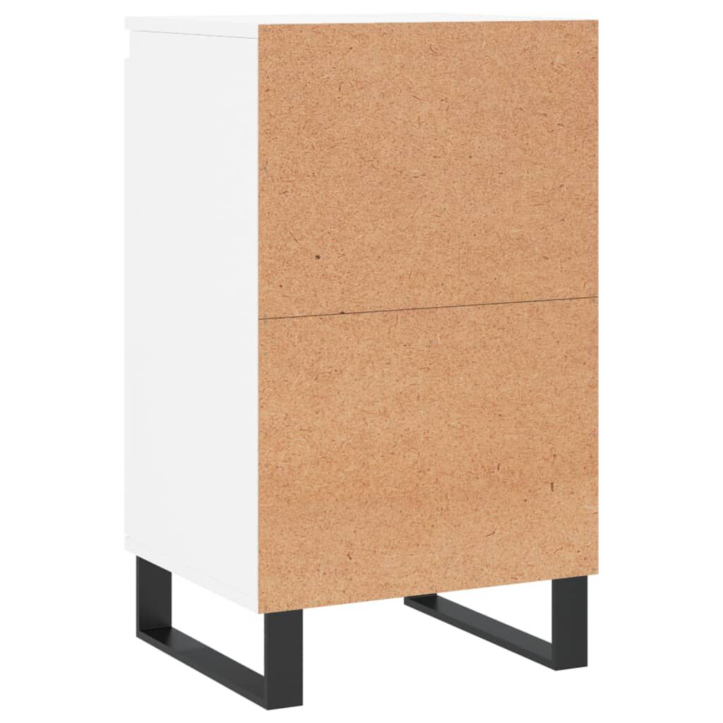 vidaXL Ντουλάπια 2 τεμ. Λευκά 40 x 35 x 70 εκ. από Επεξεργασμένο Ξύλο