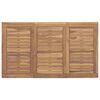 vidaXL Τραπεζαρία Κήπου 120 x 70 x 77 εκ. από Μασίφ Ξύλο Teak