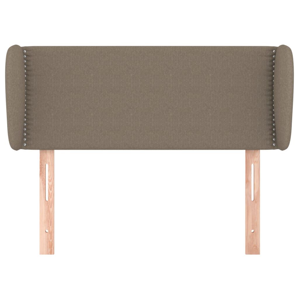 vidaXL Κεφαλάρι με Πτερύγια Taupe 103x23x78/88 εκ. Υφασμάτινο
