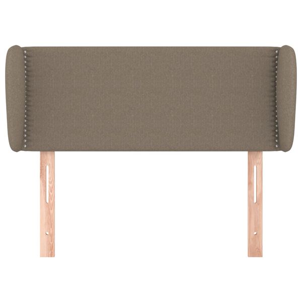 vidaXL Κεφαλάρι με Πτερύγια Taupe 103x23x78/88 εκ. Υφασμάτινο