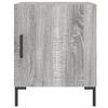 vidaXL Κομοδίνα 2 τεμ. Γκρι Sonoma 40 x 40 x 50 εκ. από Επεξεργ. Ξύλο