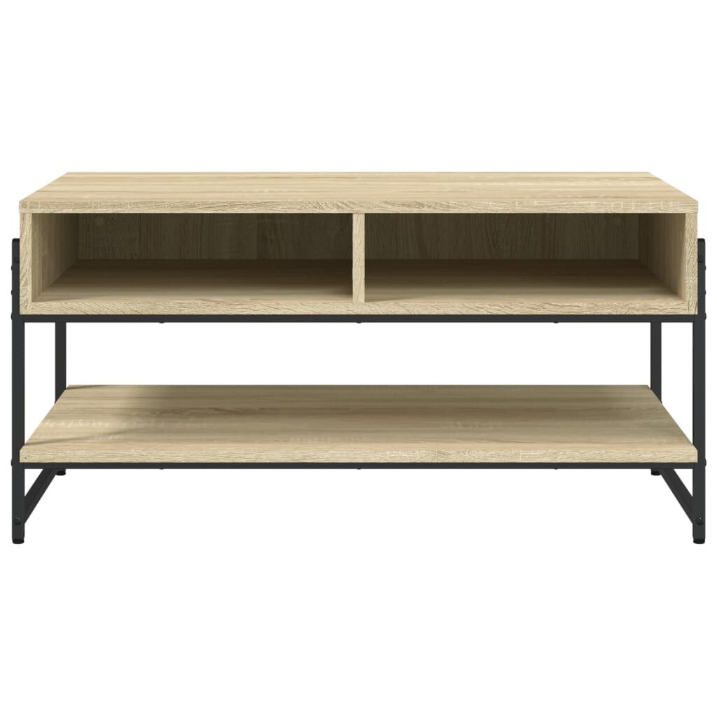 vidaXL Τραπεζάκι Σαλονιού Sonoma Δρυς 90x50x45 εκ. Επεξεργασμένο Ξύλο