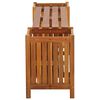 vidaXL Πάγκος Κήπου με 2 Γλάστρες 150x30x40 εκ. από Μασίφ Ξύλο Ακακίας