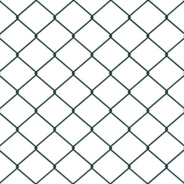 vidaXL Φράχτης Πράσινο 10 x 1.5 m Γαλβανισμένο Ατσάλι