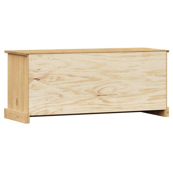 vidaXL Παπουτσοθήκη VIGO 106 x 35 x 45 εκ. από Μασίφ Ξύλο Πεύκου
