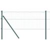 vidaXL Στύλος Περιφράξεων Άλλο 26 pcs Πράσινο 3.2 x 3.2 x 80 εκ Ατσάλι