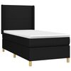 vidaXL &Kappa;&rho;&epsilon;&beta;ά&tau;&iota; Boxspring &mu;&epsilon; &Sigma;&tau;&rho;ώ&mu;&alpha; &Mu;&alpha;ύ&rho;&omicron; 100 x 200 &epsilon;&kappa;. &Upsilon;&phi;&alpha;&sigma;&mu;ά&tau;&iota;&nu;&omicron;