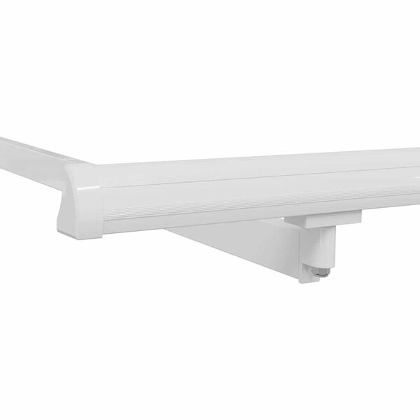 vidaXL Σκελετός Τέντας Λευκό 2.5 x 2 m Μέταλλο