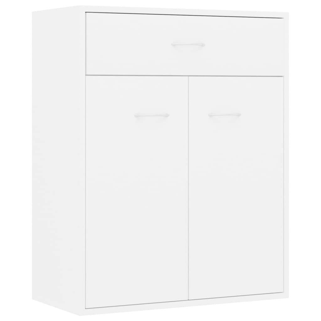 vidaXL Ντουλάπι Λευκό 60 x 30 x 75 εκ. από Επεξεργασμένο Ξύλο