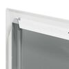 vidaXL Πάνελ Πρόσβασης 2 pcs Λευκό 20 x 20 cm Ατσάλι
