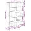 vidaXL Βιβλιοθήκη/Διαχωριστικό Χώρου Δρυς 100x33x156,5 εκ. Επεξ. Ξύλο