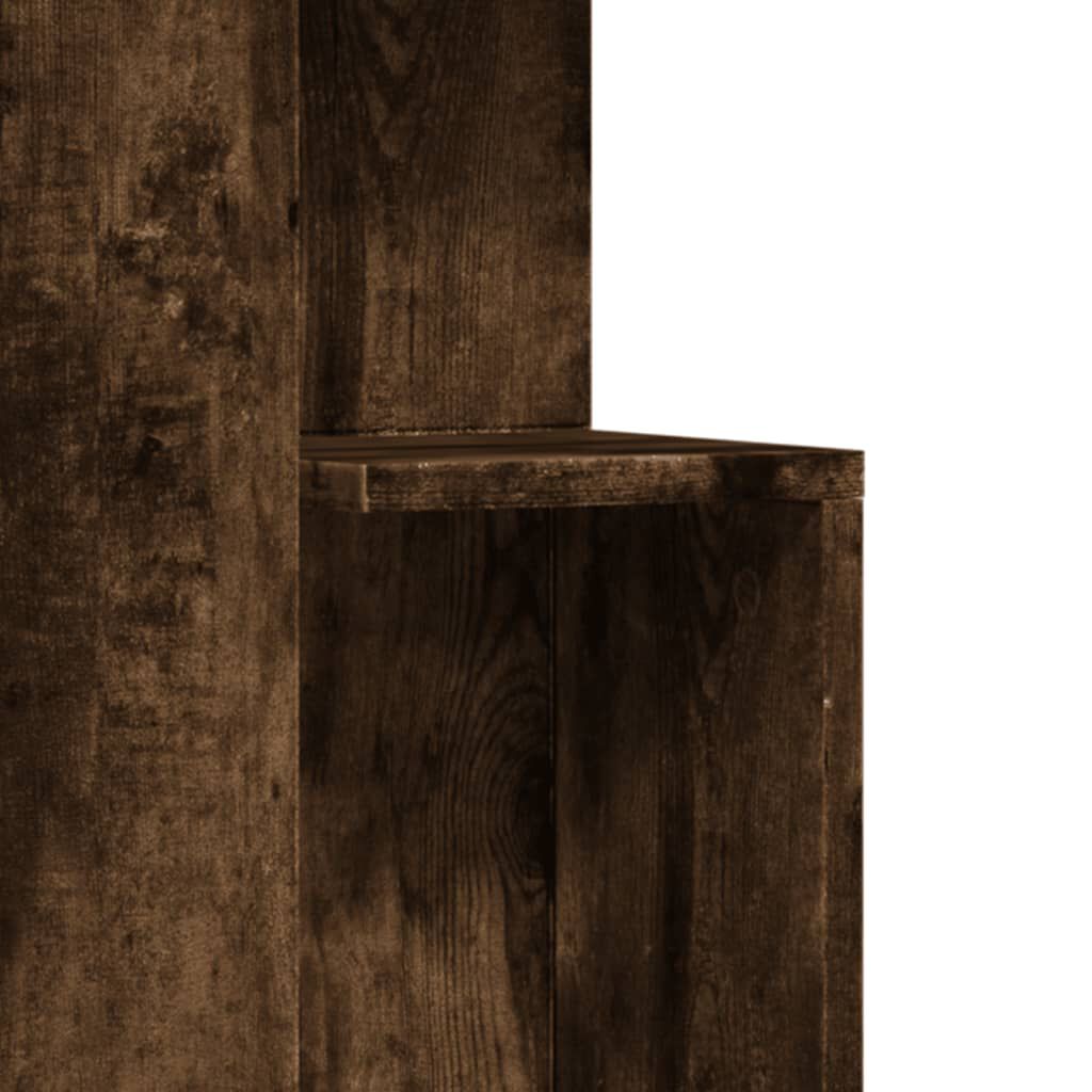 vidaXL Βοηθητικό Τραπέζι Καπνιστή Δρυς 35x35x60 εκ. Επεξεργασμένο Ξύλο
