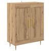 vidaXL Highboard Artisan Oak 69,5 x 34 x 180 &epsilon;&kappa;. &Epsilon;&pi;&epsilon;&xi;&epsilon;&rho;&gamma;&alpha;&sigma;&mu;έ&nu;&omicron; &xi;ύ&lambda;&omicron;