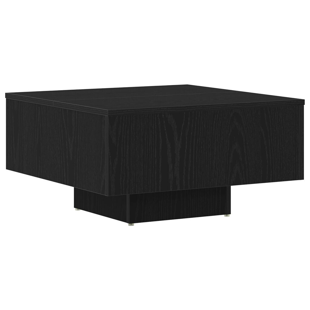 vidaXL Καφέ Τραπέζι Μαύρης Δρυός 60x60x31,5 εκ Φτιαγμένο από Ξύλο