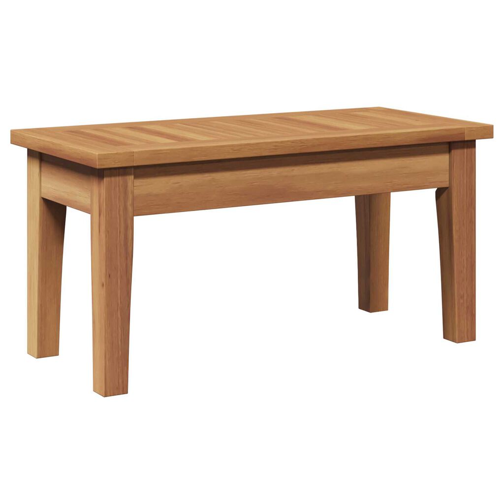vidaXL Σετ Παγκάκι Κήπου 5 pcs Καφέ, Γκρί Πολυ rattan, βαμμένο ατσάλι