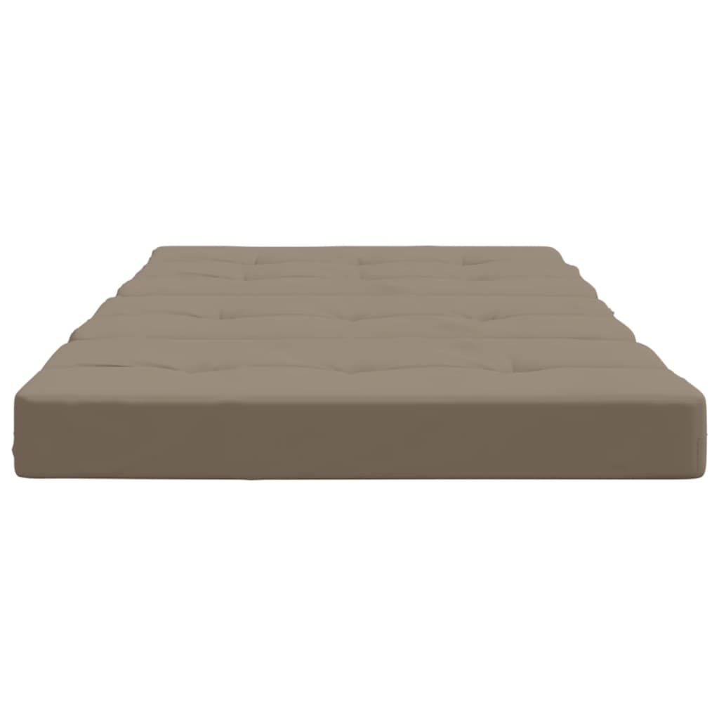 vidaXL Μαξιλάρια Ξαπλώστρας 2 τεμ. Taupe από Ύφασμα Oxford
