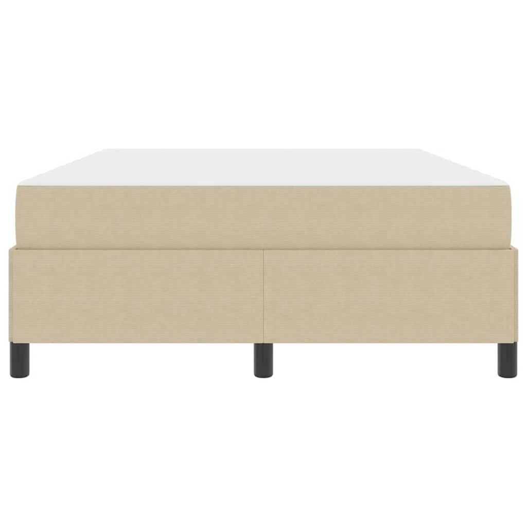 vidaXL Σκελετός Κρεβατιού Ανοιχτό γκρι 140 x 190 cm Βελούδο