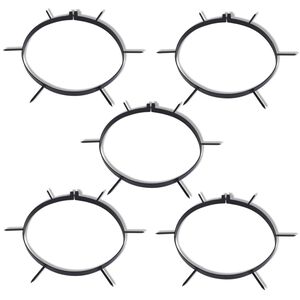 5 τμχ Εξαερωτήρα Γκαζόν Σφιγκτήρας με Καρφιά Φ 30 cm